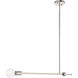 Bergen 1 Light 2 inch Chrome Pendant Ceiling Light