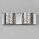 Troy 2 Light 15.75 inch Polished Chrome Bath Vanity Light Wall Light