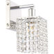 Adams 1 Light 5 inch Chrome Wall sconce Wall Light