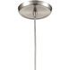 Yonkers 1 Light 6 inch Satin Nickel Mini Pendant Ceiling Light