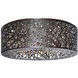 Troy 9 Light 23.5 inch Bronze Flush Mount Ceiling Light