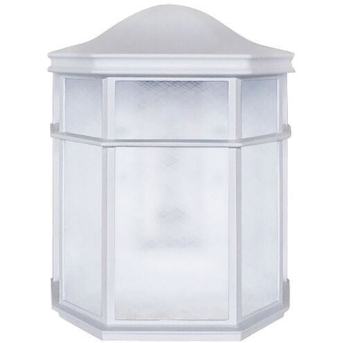 Montauk LED 7.75 inch White Sconce Wall Light