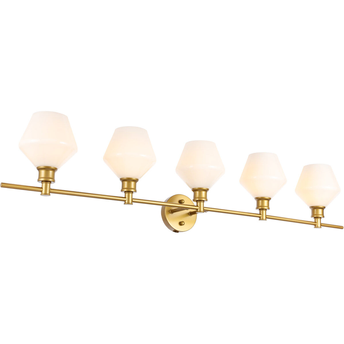 Rochester 5 Light 47 inch Brass Wall sconce Wall Light