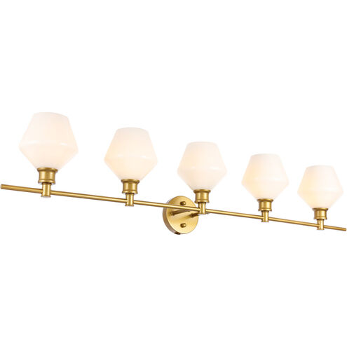 Rochester 5 Light 47 inch Brass Wall sconce Wall Light