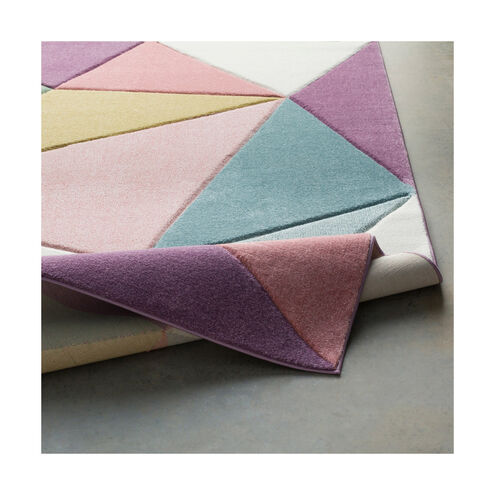 Colonie 91 X 63 inch Rose/Mauve/Wheat/Aqua/Sage/Ivory Rugs, Rectangle