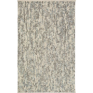 Lansdowne 36 X 24 inch Dark Blue Rug, Rectangle