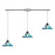 Webster LED 36 inch Polished Chrome Multi Pendant Ceiling Light, Configurable