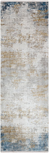 McCandless 118 X 36 inch Sky Blue Rug, Runner