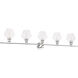 Rochester 5 Light 47 inch Chrome Wall sconce Wall Light
