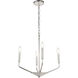Geneseo 4 Light 18 inch Chrome Pendant Ceiling Light