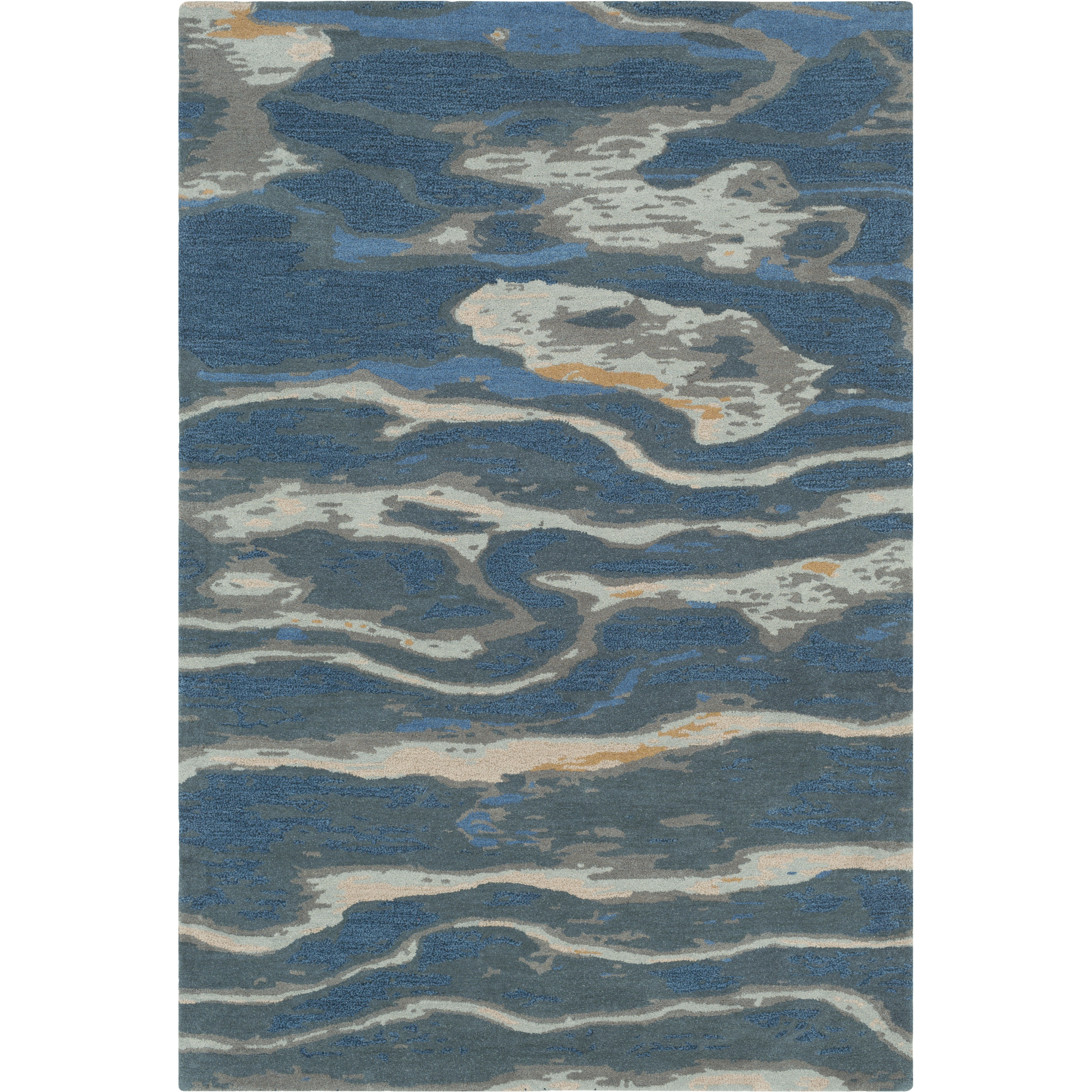 Radnor 156 X 108 inch Dark Blue Rug, Rectangle