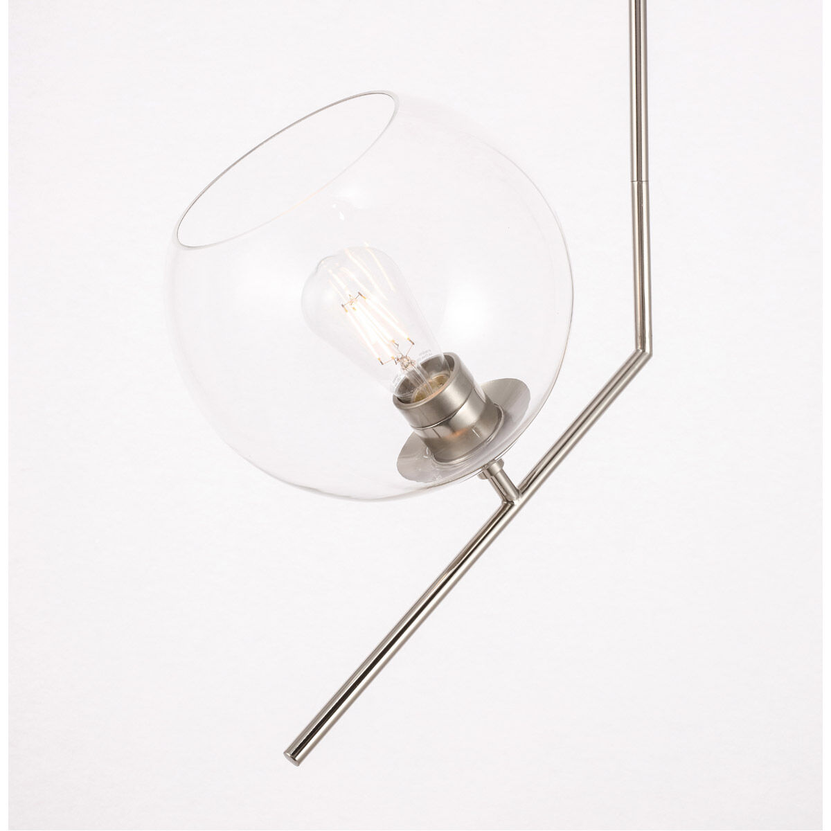 Monroe 1 Light 10 inch Chrome Pendant Ceiling Light