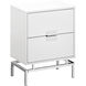 Seneca 24 X 18 inch White Accent End Table or Night Stand