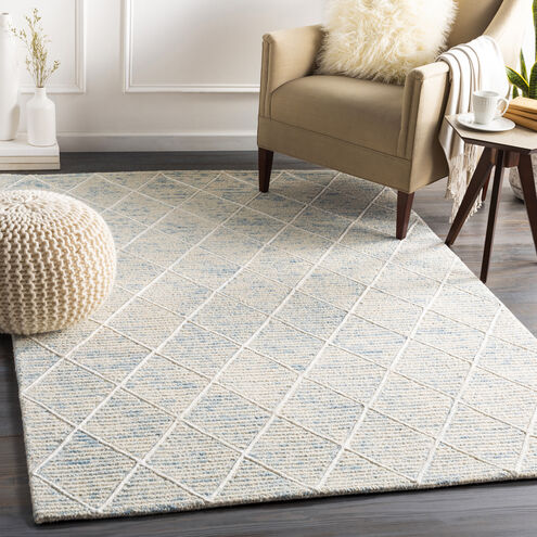 Chester 144 X 108 inch Pale Blue Rug, Rectangle