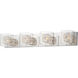 Westbury 4 Light 31 inch Polished Chrome Bath Vanity Light Wall Light