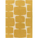 Ross 63 X 39 inch Mustard Rug, Rectangle