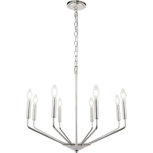 Geneseo 8 Light 25 inch Chrome Pendant Ceiling Light