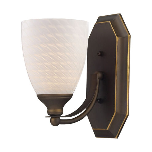 Hempstead 1 Light 8 inch Aged Bronze Vanity Light Wall Light