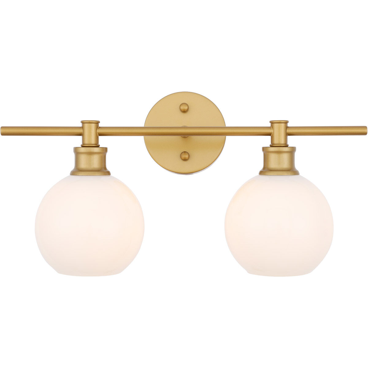 Syracuse 2 Light 19 inch Brass Wall sconce Wall Light