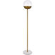 Oyster Bay 62 inch 40 watt Brass Floor Lamp Portable Light