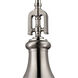 Fishkill 1 Light 9 inch Brushed Nickel Mini Pendant Ceiling Light