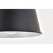 Dickinson 3 Light 8 inch Black Pendant Ceiling Light