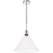 Meadville 1 Light 13.75 inch Chrome Pendant Ceiling Light