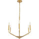 Geneseo 6 Light 22 inch Brass Pendant Ceiling Light