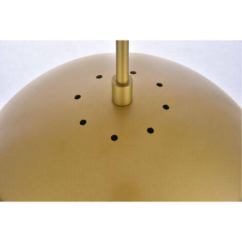 Oyster Bay 1 Light 12 inch Brass Pendant Ceiling Light