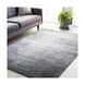 Haverford 94 X 28 inch Light Gray/Medium Gray/Dark Brown/White Rugs, Polypropylene and Polyester