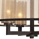 Mifflin 4 Light 24 inch Oil Rubbed Bronze Chandelier Ceiling Light