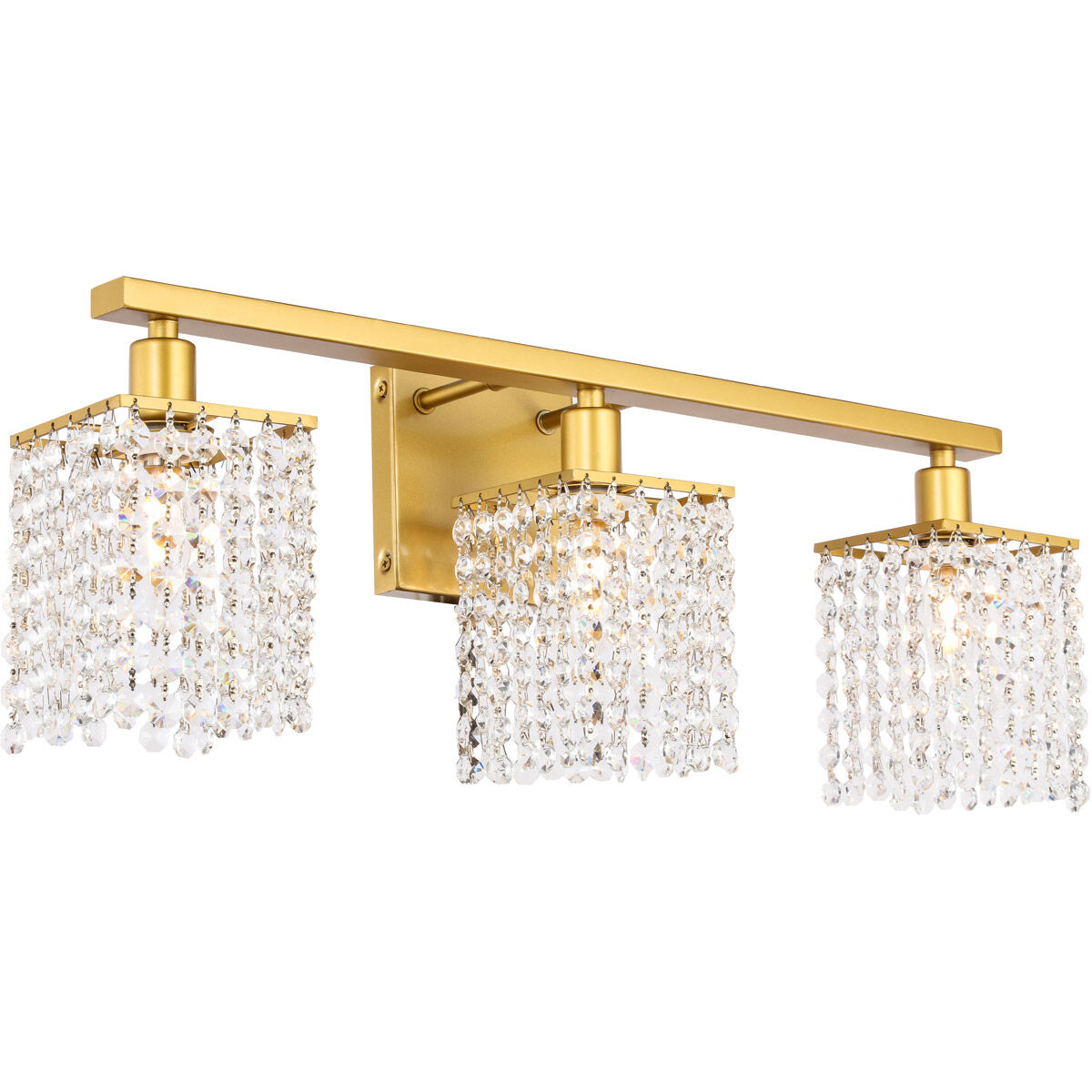 Adams 3 Light 24 inch Brass Wall sconce Wall Light