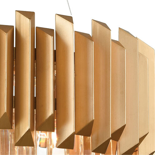 Marion 6 Light 26 inch Matte Gold Chandelier Ceiling Light