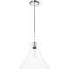 Meadville 1 Light 13.75 inch Chrome Pendant Ceiling Light