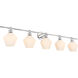 Rochester 5 Light 47 inch Chrome Wall sconce Wall Light