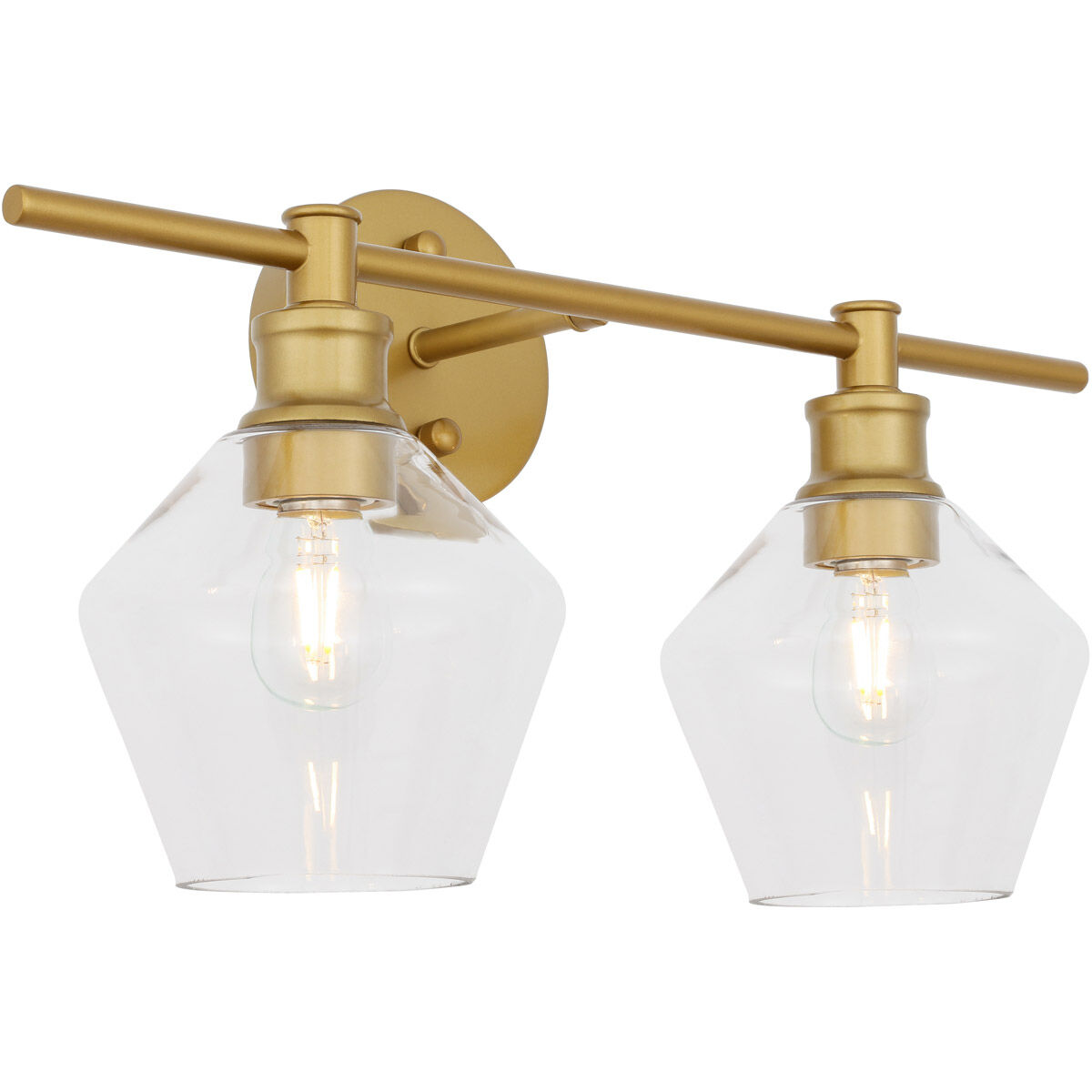 Rochester 2 Light 19 inch Brass Wall sconce Wall Light