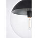 Oyster Bay 1 Light 14 inch Black Pendant Ceiling Light