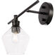 Rochester 1 Light 14.7 inch Black Wall sconce Wall Light, Left