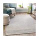 Newburgh 114.17 X 78.74 inch Silver Gray/Gray/Ivory Machine Woven Rug, Rectangle