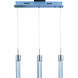 Berwick LED 21 inch Polished Chrome Linear Pendant Ceiling Light