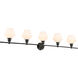 Rochester 5 Light 47 inch Black Wall sconce Wall Light