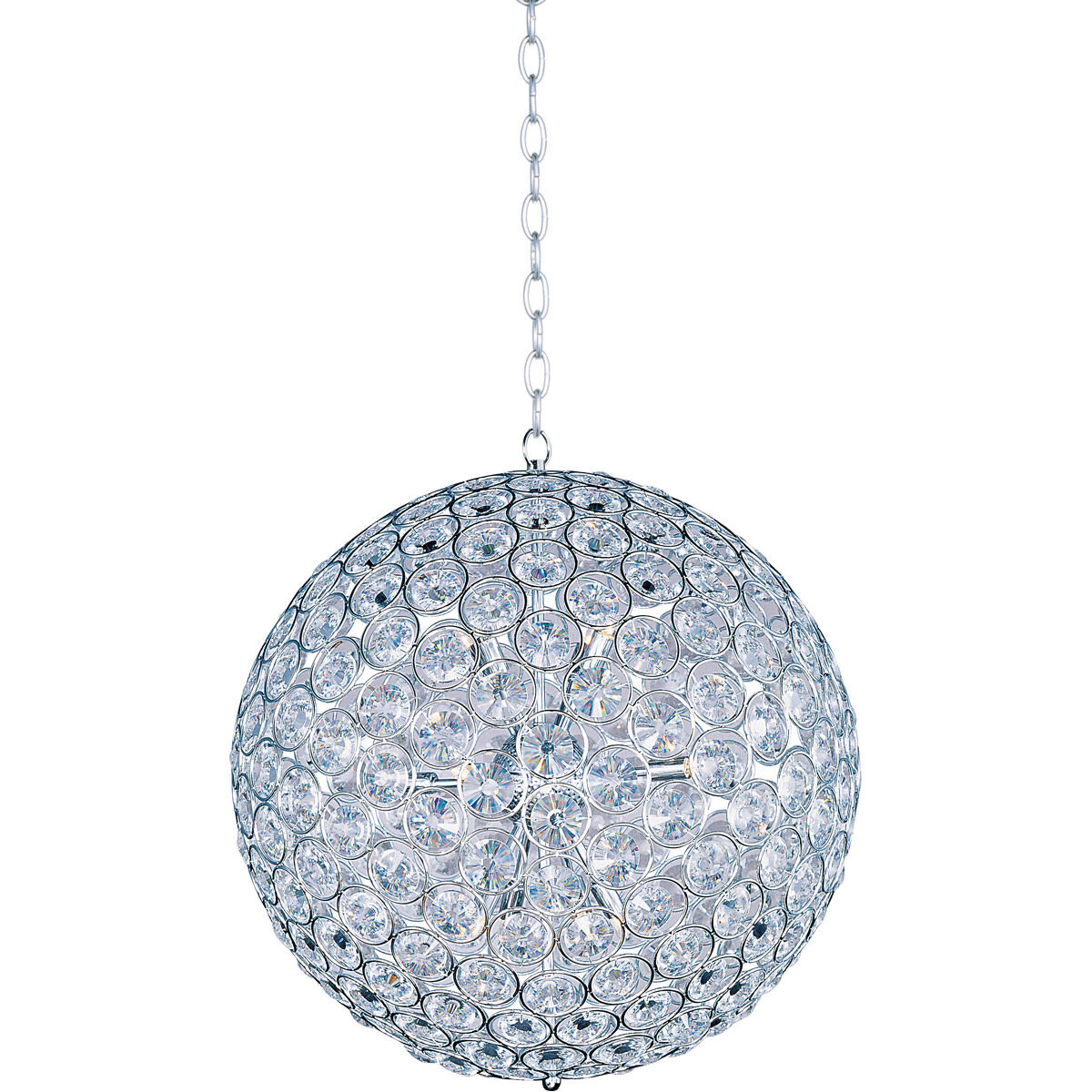 Harborcreek 12 Light 24 inch Polished Chrome Single Pendant Ceiling Light