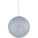 Harborcreek 12 Light 24 inch Polished Chrome Single Pendant Ceiling Light