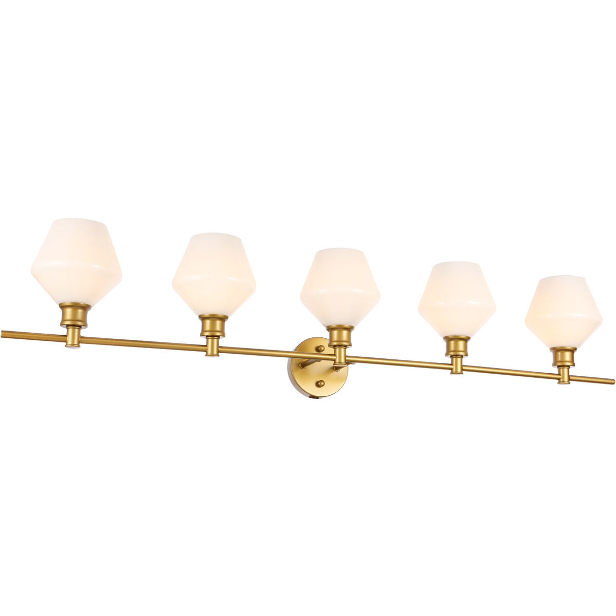 Rochester 5 Light 47 inch Brass Wall sconce Wall Light