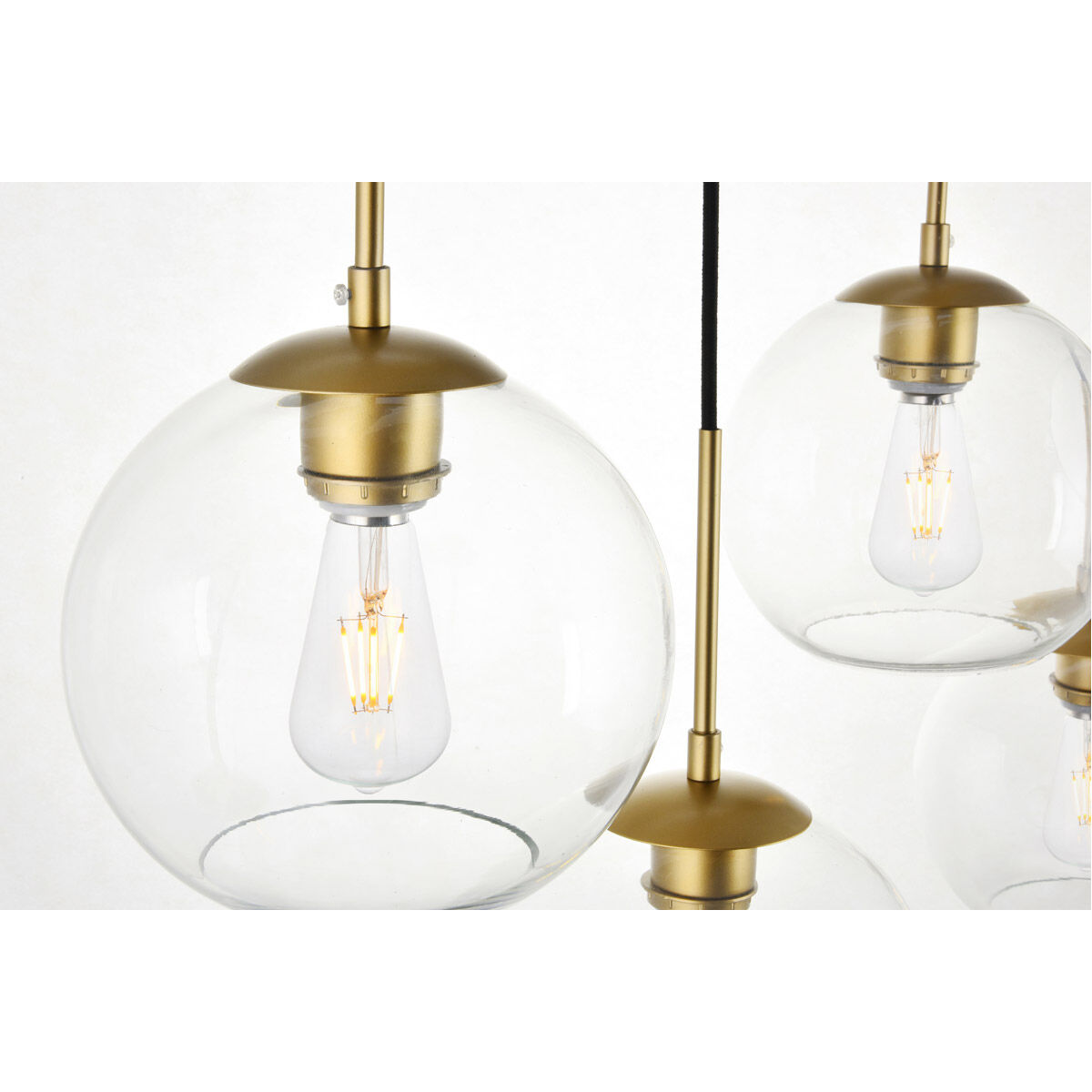 Huntington 7 Light 8 inch Brass Pendant Ceiling Light