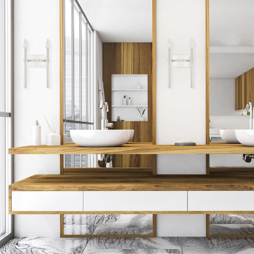 Englewood Sconce Wall Light in Polished Nickel