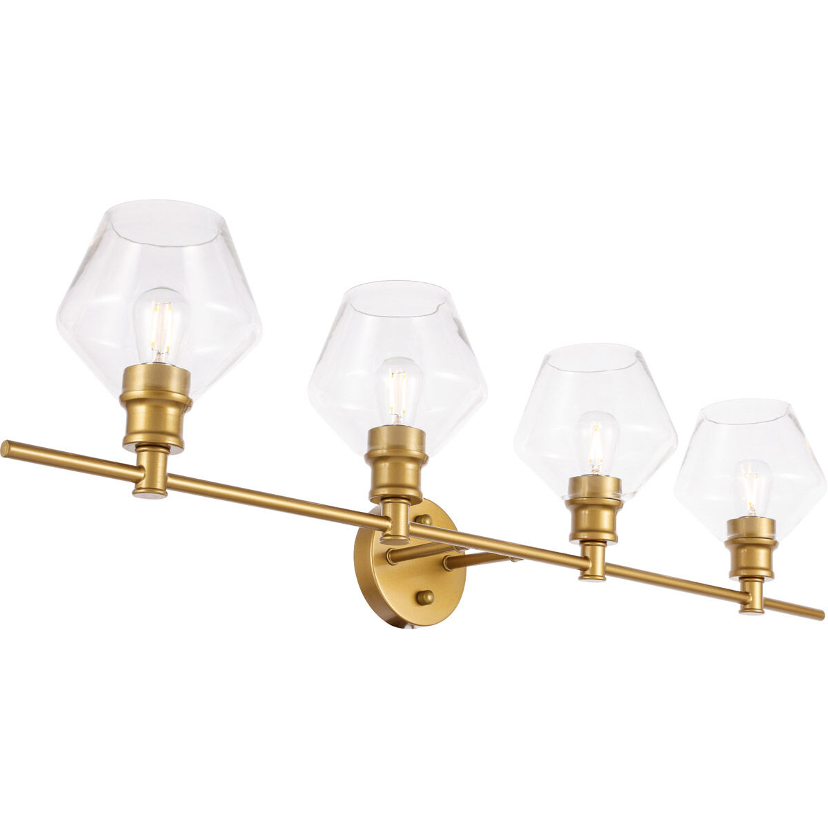 Rochester 4 Light 38 inch Brass Wall sconce Wall Light