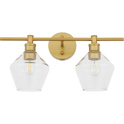 Rochester 2 Light 19 inch Brass Wall sconce Wall Light