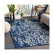 Londonderry 108 X 72 inch Navy Rug, Rectangle