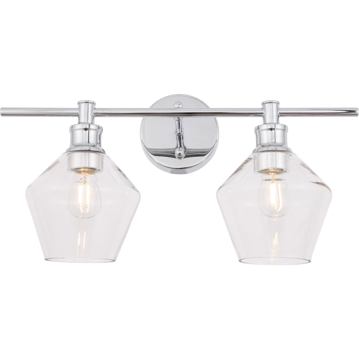 Rochester 2 Light 19 inch Chrome Wall sconce Wall Light